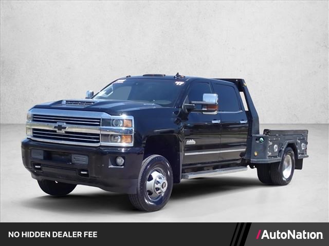 Black 2017 Chevrolet Silverado 3500HD Pickup Truck Four-Wheel Drive 6-Speed Automatic