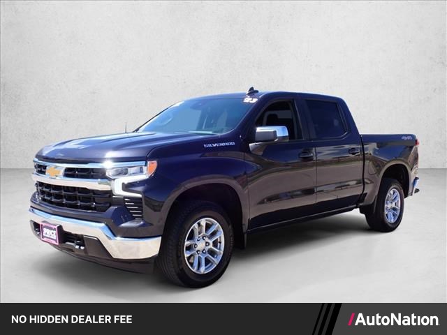 Dark Ash Metallic 2023 Chevrolet Silverado 1500 Pickup Truck Four-Wheel Drive 8-Speed Automatic