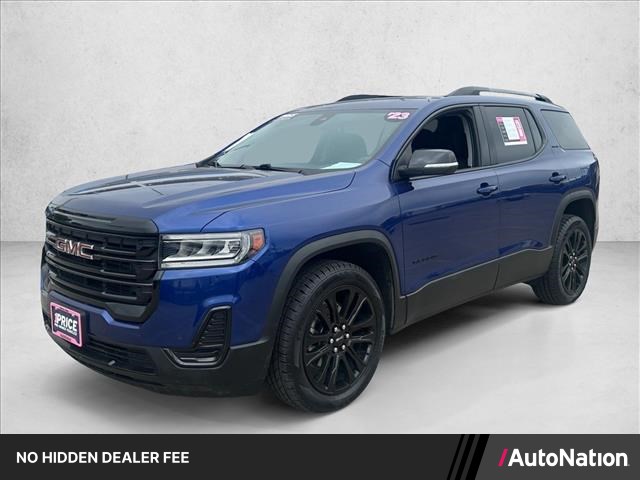 Ultra Blue Metallic 2023 GMC Acadia SUV / Crossover Four-Wheel Drive 9-Speed Automatic