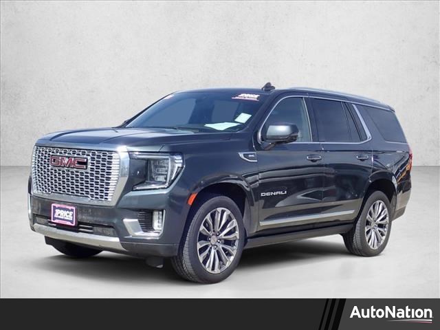 Hunter Metallic 2021 GMC Yukon Denali 4WD SUV / Crossover Four-Wheel Drive Automatic