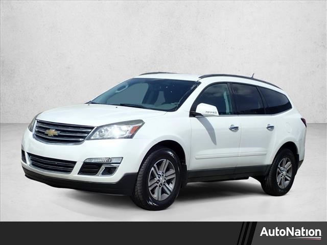 White (Iridescent Pearl Tricoat) 2017 Chevrolet Traverse 1LT FWD SUV / Crossover Front-Wheel Drive 6-Speed Automatic