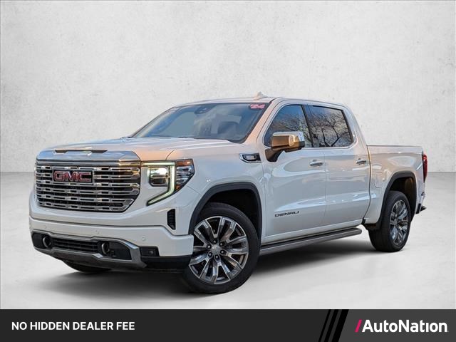 White 2024 GMC Sierra 1500 Pickup Truck Four-Wheel Drive Automatic