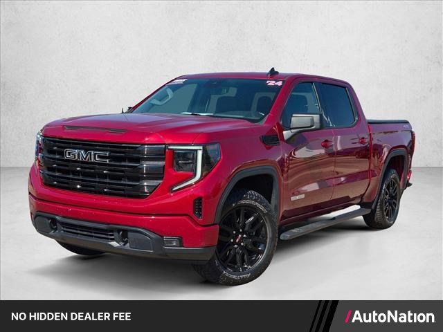 Volcanic Red Tintcoat 2024 GMC Sierra 1500 Pickup Truck Four-Wheel Drive 8-Speed Automatic