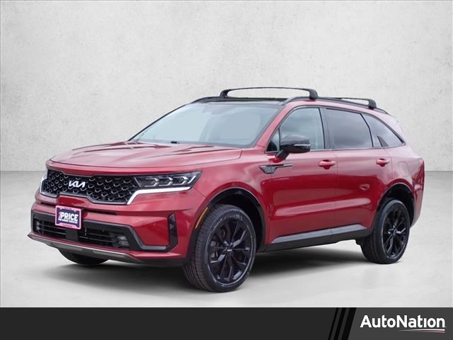 Passion Red Tintcoat 2022 Kia Sorento SX AWD SUV / Crossover All-Wheel Drive Automatic