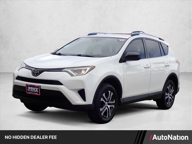 Super White 2017 Toyota RAV4 SUV / Crossover Front-Wheel Drive Automatic