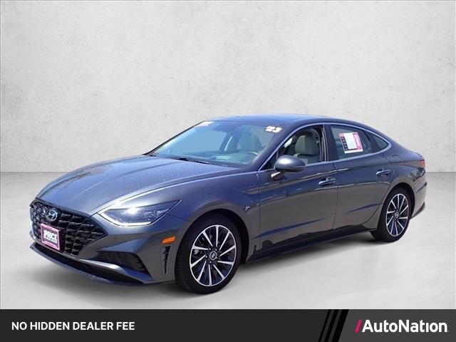 Portofino Gray 2023 Hyundai Sonata Sedan Front-Wheel Drive Automatic