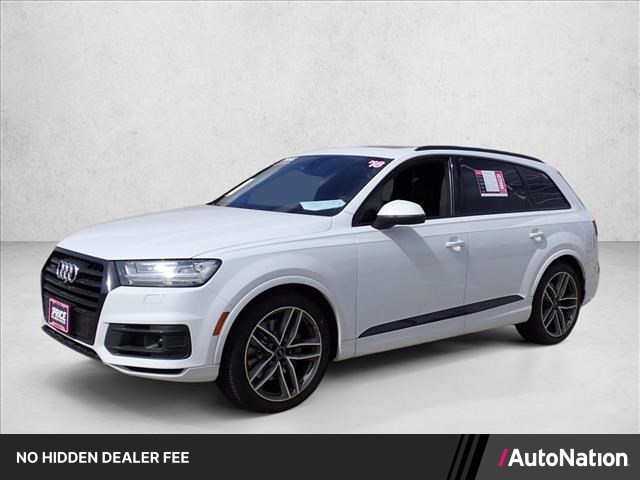 Glacier White Metallic 2018 Audi Q7 SUV / Crossover All-Wheel Drive Automatic