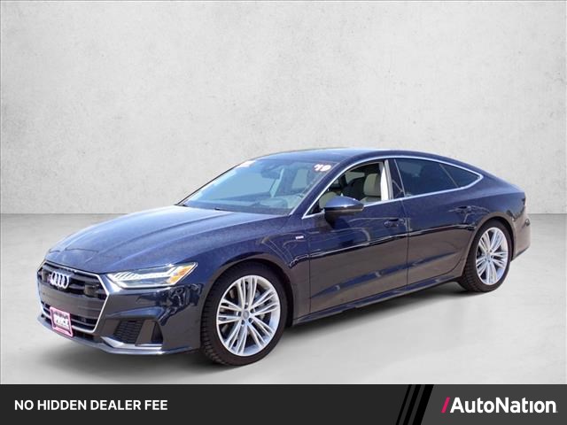 Black 2019 Audi A7 quattro Prestige 55 TFSI Sedan All-Wheel Drive Automatic