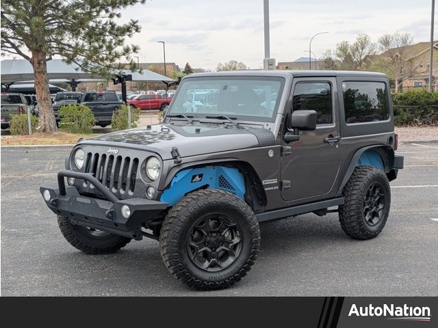Gray (Granite Crystal Metallic Clearcoat) 2014 Jeep Wrangler Sport 4WD SUV / Crossover Four-Wheel Drive 5-Speed Automatic