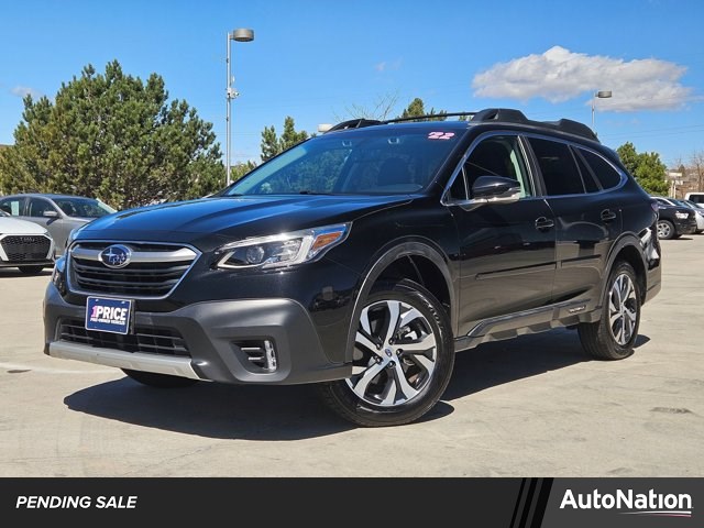 Black 2022 Subaru Outback Limited Crossover AWD SUV / Crossover All-Wheel Drive Automatic