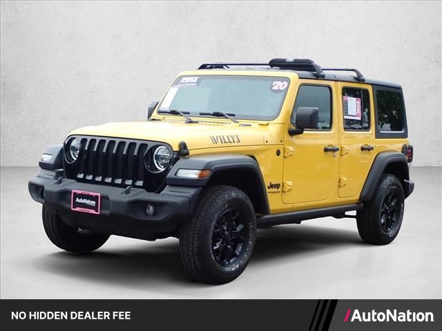 Hellayella Clearcoat 2020 Jeep Wrangler SUV / Crossover Four-Wheel Drive 8-Speed Automatic