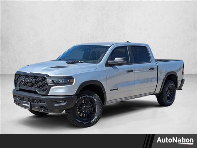 Silver Zynith 2026 RAM 1500 Rebel Crew Cab 4WD Pickup Truck Four-Wheel Drive 8-Speed Automatic