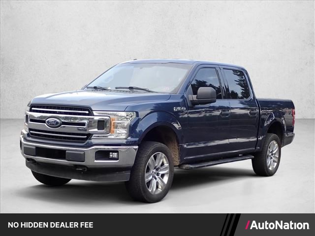 Blue Jeans Metallic 2018 Ford F-150 Pickup Truck Four-Wheel Drive Automatic