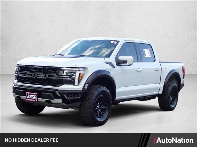 Space White Metallic 2025 Ford F-150 Pickup Truck Four-Wheel Drive Automatic