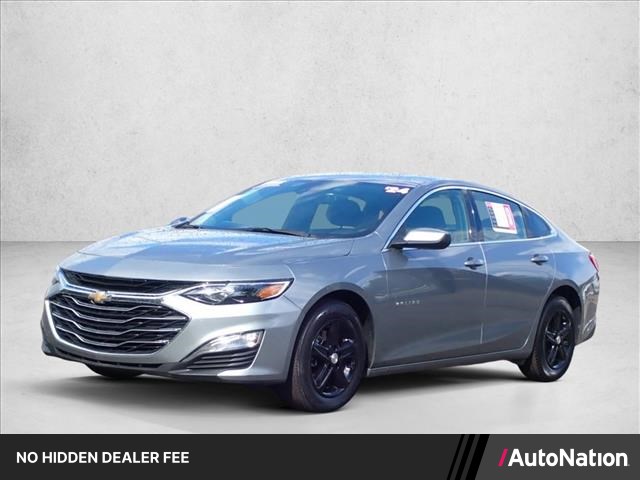 Sterling Gray Metallic 2024 Chevrolet Malibu Sedan Front-Wheel Drive Automatic