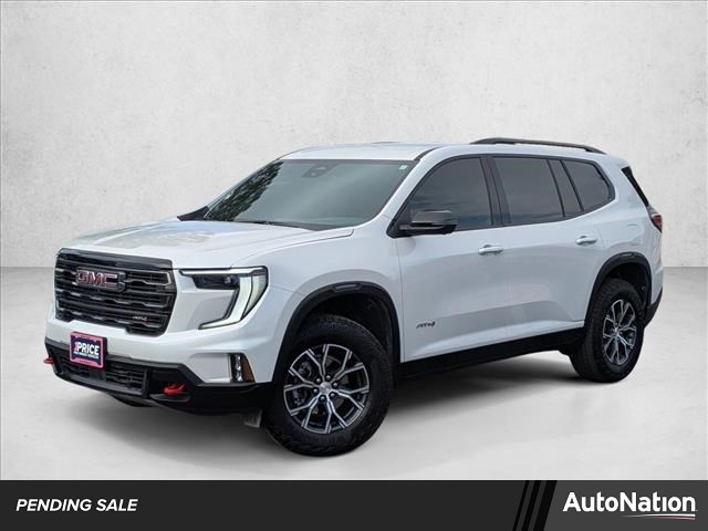 White Frost Tricoat 2025 GMC Acadia AT4 AWD SUV / Crossover Four-Wheel Drive 8-Speed Automatic