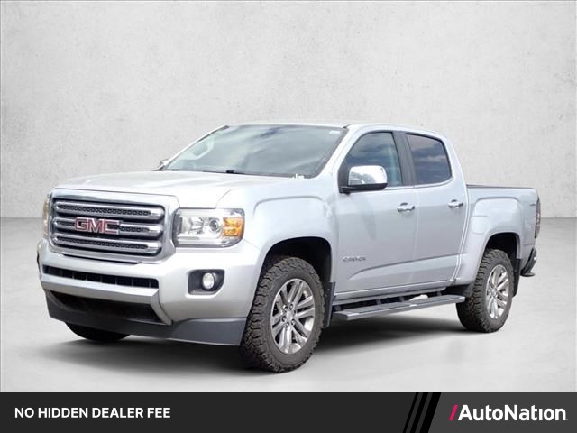 Quicksilver Metallic 2015 GMC Canyon Pickup Truck Four-Wheel Drive 6-Speed Automatic