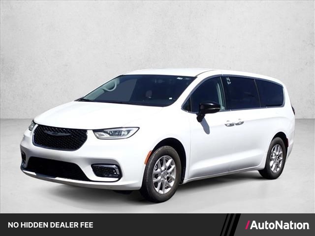 Bright White Clearcoat 2024 Chrysler Pacifica Touring L FWD Minivan Front-Wheel Drive 9-Speed Automatic