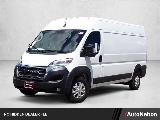 Bright White Clearcoat 2025 RAM ProMaster Van Front-Wheel Drive 9-Speed Automatic