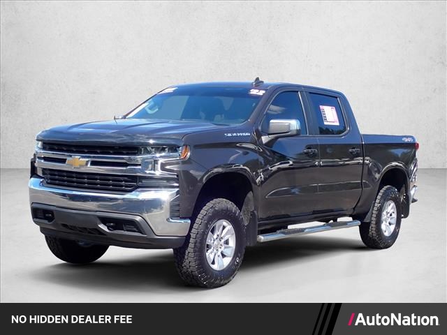 Oxford Brown Metal 2022 Chevrolet Silverado 1500 Pickup Truck Four-Wheel Drive Automatic