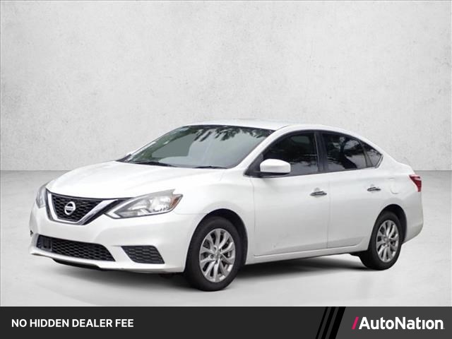 Aspen White 2018 Nissan Sentra Sedan Front-Wheel Drive Automatic