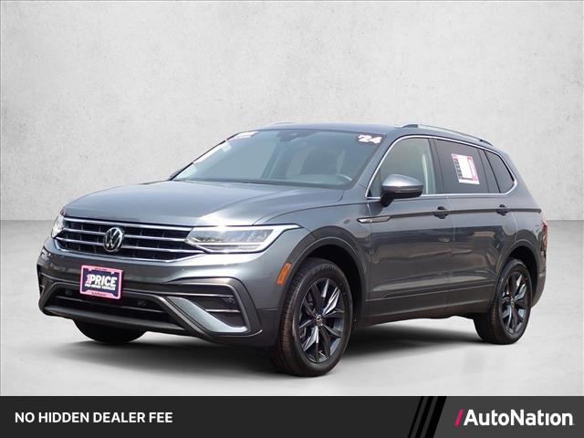 Platinum Gray Metallic 2024 Volkswagen Tiguan SUV / Crossover All-Wheel Drive 8-Speed Automatic