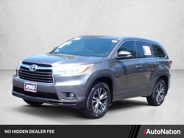 Predawn Gray Mica 2016 Toyota Highlander SUV / Crossover All-Wheel Drive Automatic