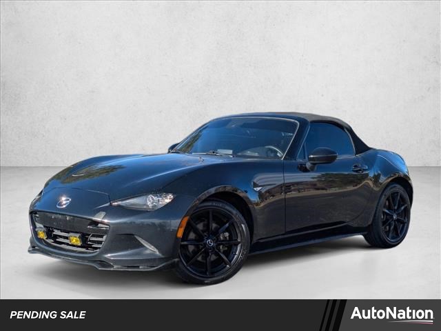 Jet Black Mica 2021 Mazda MX-5 Miata Club RWD Convertible Rear-Wheel Drive Automatic