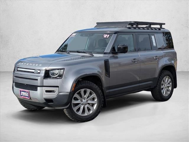 Gray (Eiger Grey Metallic) 2021 Land Rover Defender 110 SE AWD SUV / Crossover All-Wheel Drive Automatic
