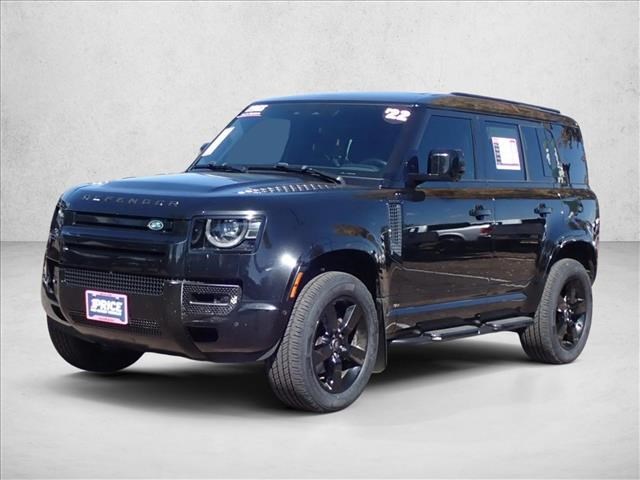 Santorini Black Metallic 2022 Land Rover Defender SUV / Crossover All-Wheel Drive Automatic