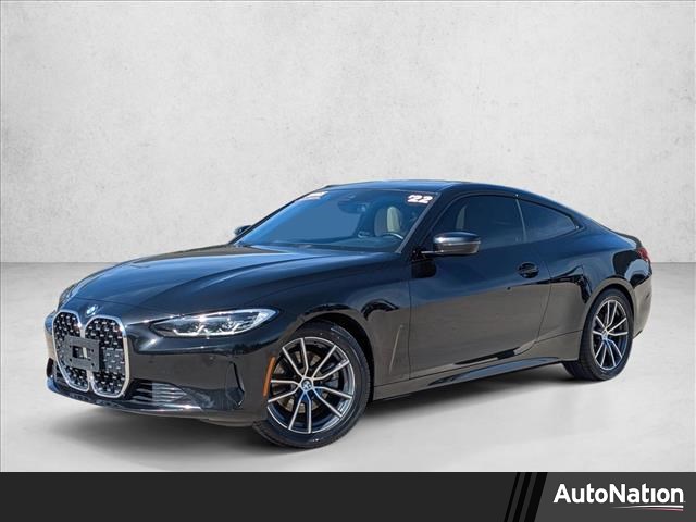 Black Sapphire Metallic 2022 BMW 4 Series 430i Coupe xDrive Coupe All-Wheel Drive Automatic