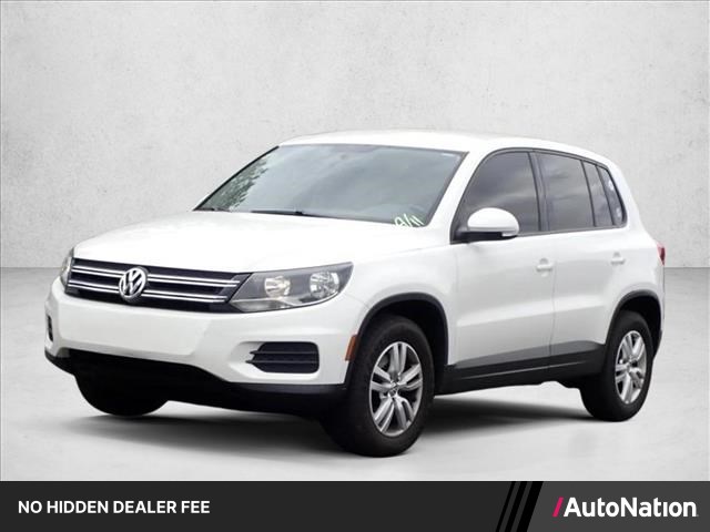 Candy White 2013 Volkswagen Tiguan SUV / Crossover All-Wheel Drive 6-Speed Automatic