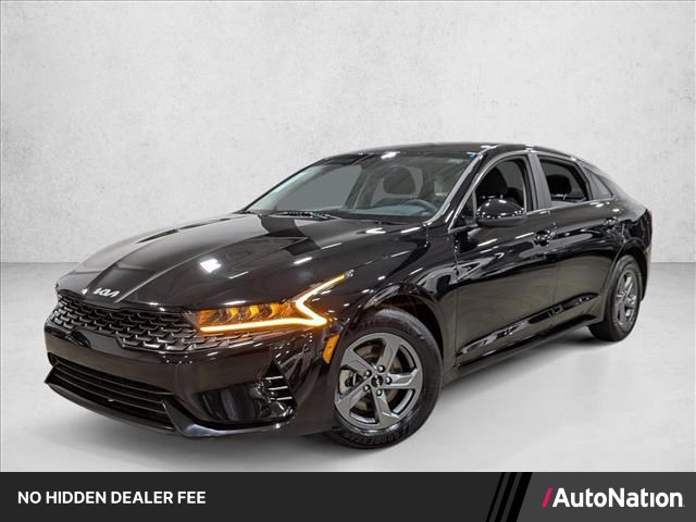 Ebony Black 2023 Kia K5 LXS FWD Sedan Front-Wheel Drive Automatic
