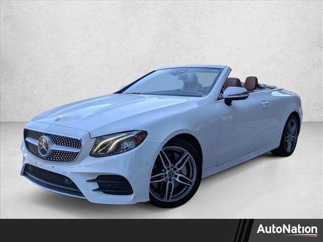 Polar White 2020 Mercedes-Benz E-Class E 450 4MATIC Cabriolet AWD Convertible All-Wheel Drive Automatic