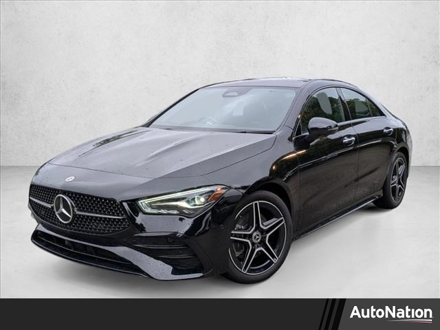 Night Black 2025 Mercedes-Benz CLA 250 FWD Coupe Front-Wheel Drive Automatic