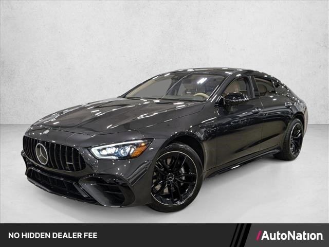 Gray (Graphite Grey Metallic) 2024 Mercedes-Benz AMG GT 53 AWD Coupe All-Wheel Drive Automatic