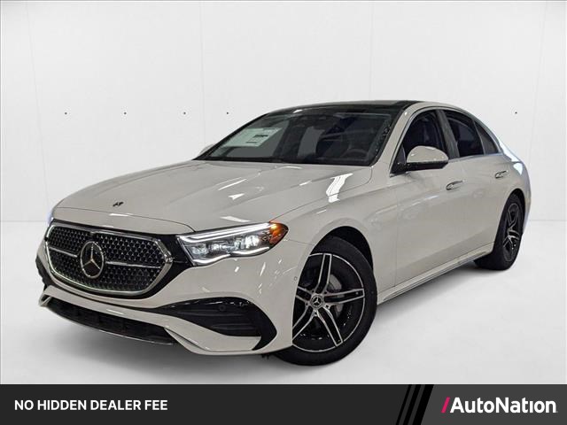Polar White 2025 Mercedes-Benz E-Class E 350 RWD Sedan Rear-Wheel Drive Automatic