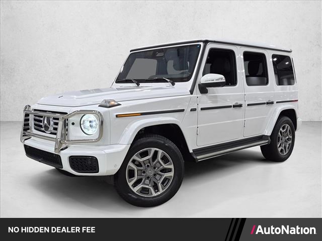 Polar White 2025 Mercedes-Benz G-Class SUV / Crossover All-Wheel Drive Automatic