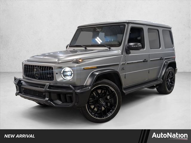 Gray (Manufaktur Platinum Magno) 2025 Mercedes-Benz G-Class AMG G 63 4MATIC SUV / Crossover All-Wheel Drive Automatic