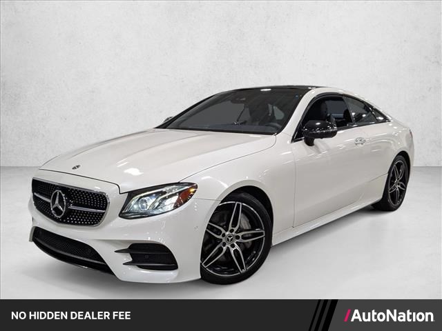 Designo Diamond White Metallic 2019 Mercedes-Benz E-Class E 450 Coupe RWD Coupe Rear-Wheel Drive Automatic