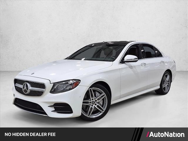 Polar White 2018 Mercedes-Benz E-Class Sedan All-Wheel Drive Automatic