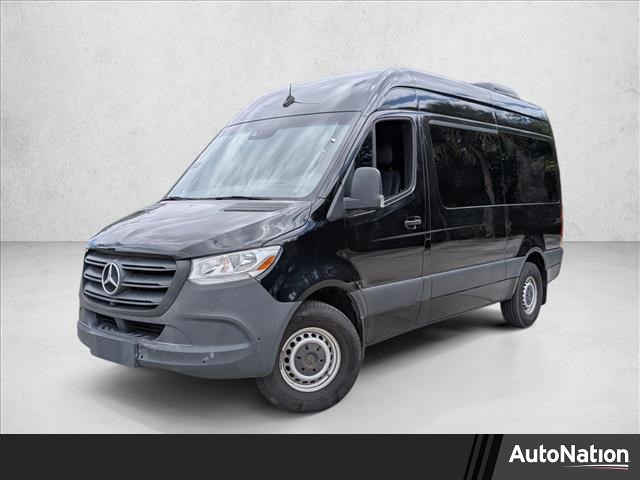 Jet Black 2019 Mercedes-Benz Sprinter 2500 144 V6 High Roof Passenger Van RWD Van Automatic