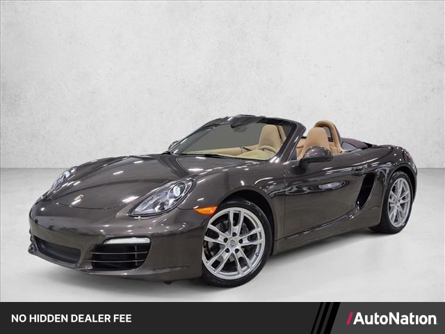 Anthracite Brown Metallic 2013 Porsche Boxster Convertible Rear-Wheel Drive 7-Speed Automatic