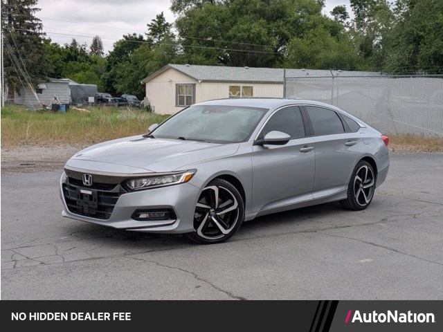 Lunar Silver Metallic 2018 Honda Accord Sedan Front-Wheel Drive Automatic