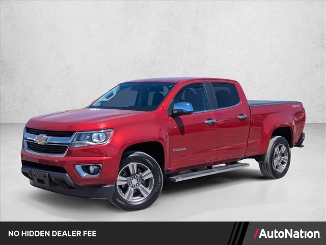 Red Rock Metallic 2016 Chevrolet Colorado Pickup Truck Four-Wheel Drive 6-Speed Automatic