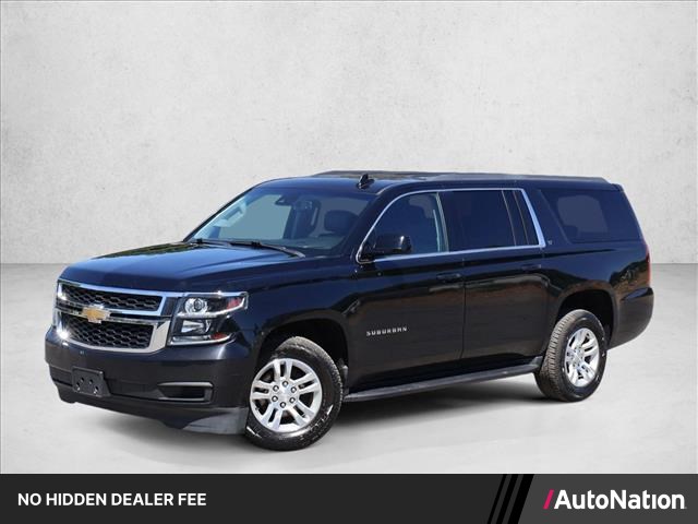 Black 2019 Chevrolet Suburban SUV / Crossover Four-Wheel Drive 6-Speed Automatic