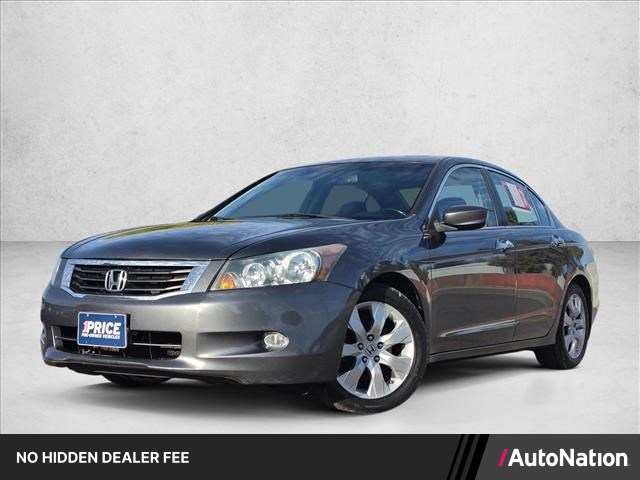 Silver/Gray 2009 Honda Accord Sedan Front-Wheel Drive 5-Speed Automatic