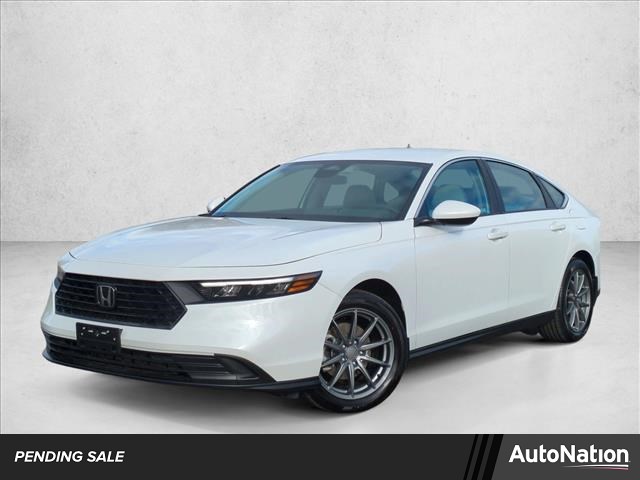 White 2024 Honda Accord LX FWD Sedan Front-Wheel Drive Continuously Variable Transmission