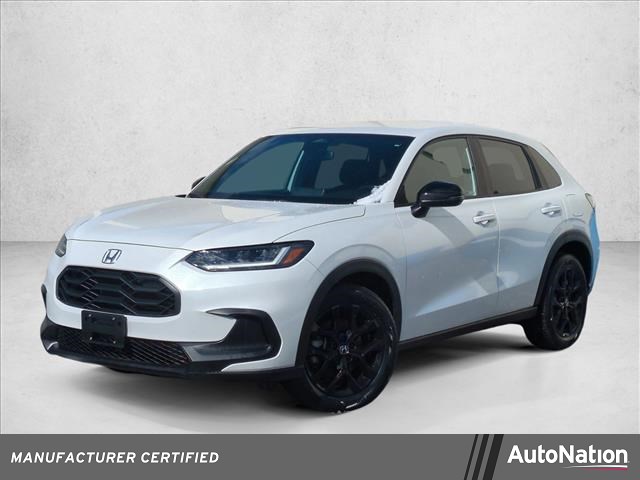 Platinum White Pearl 2023 Honda HR-V Sport AWD SUV / Crossover All-Wheel Drive Automatic