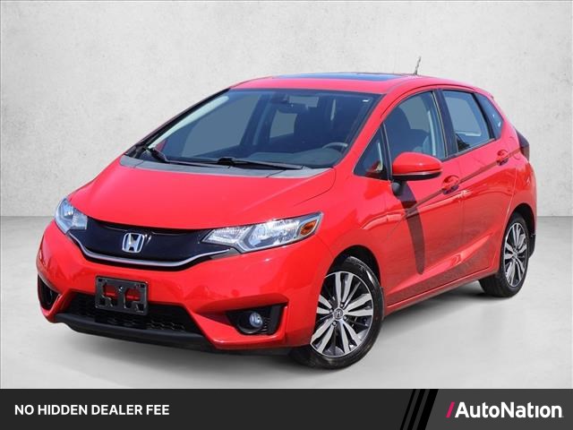 Milano Red 2015 Honda Fit Hatchback Front-Wheel Drive Automatic